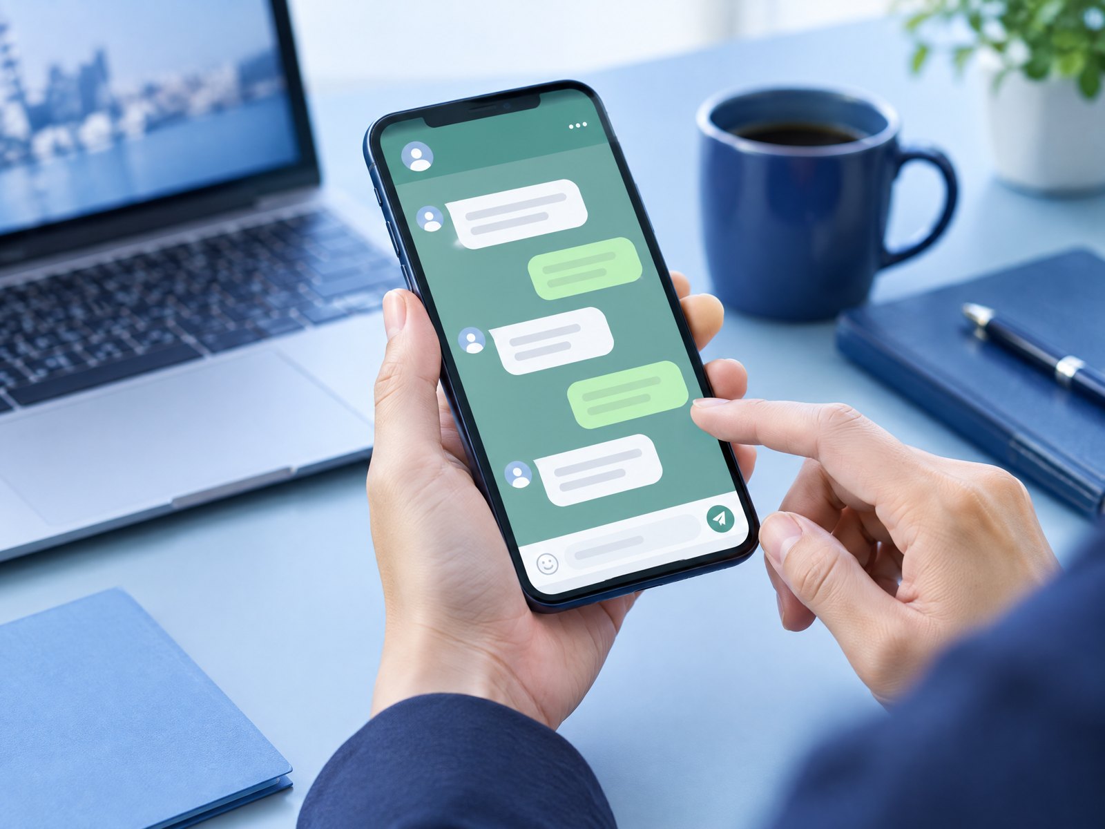 LINE相談のイメージ